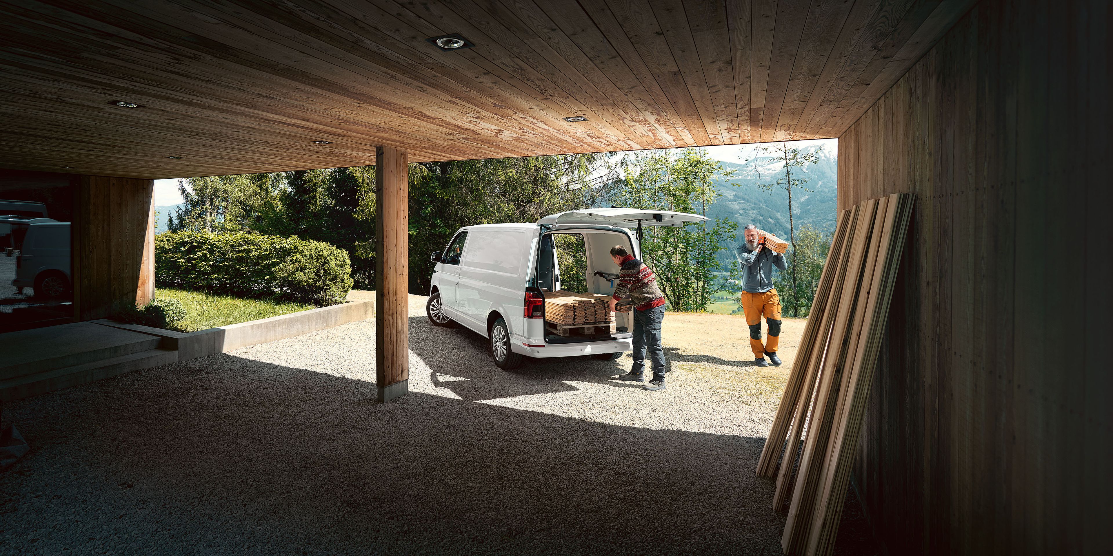 VW Transporter 6.1 parte frontală grilă radiator
