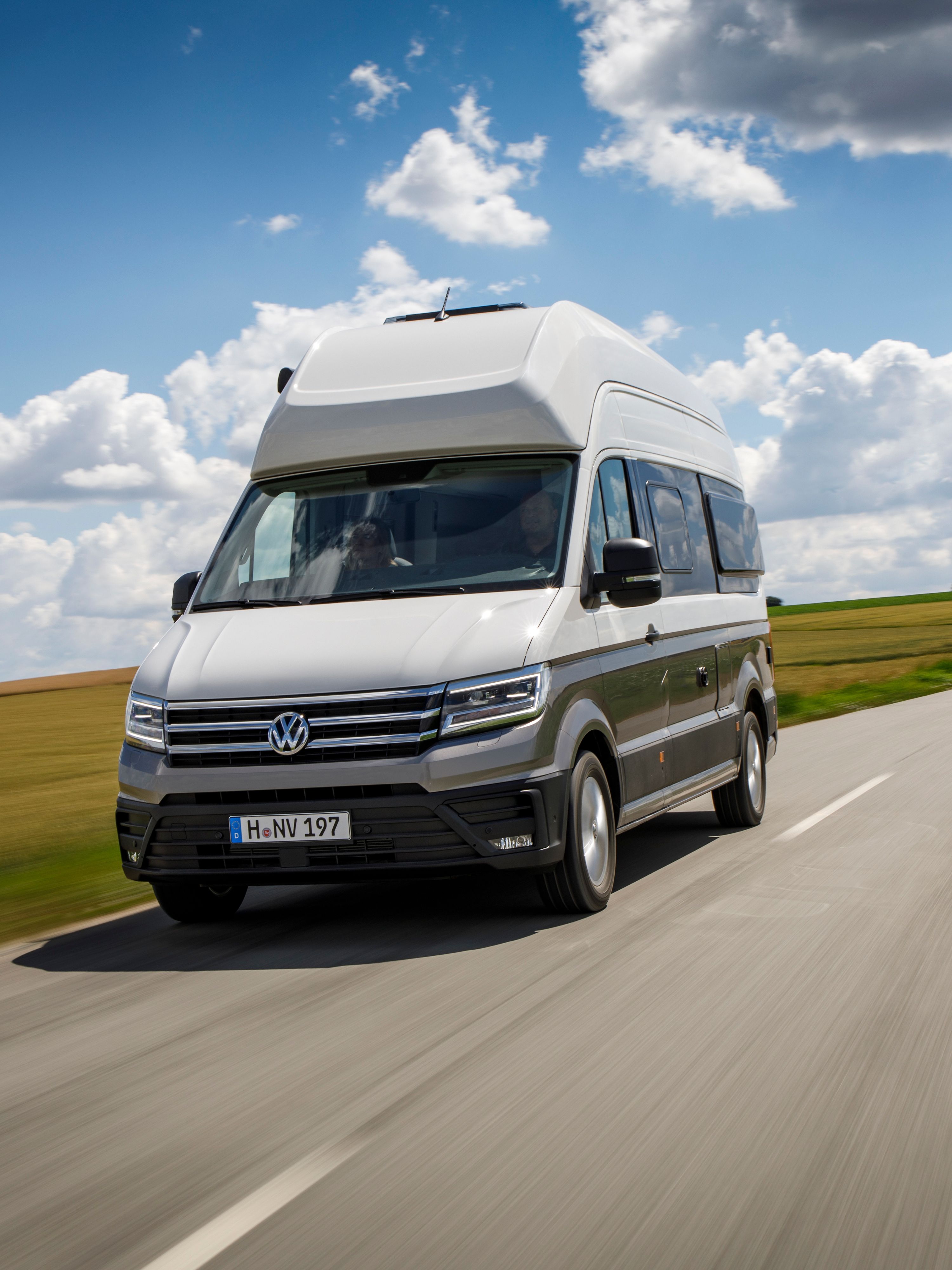 VW Grand California călătorie