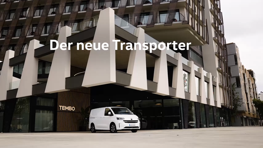 VW Transporter weiß