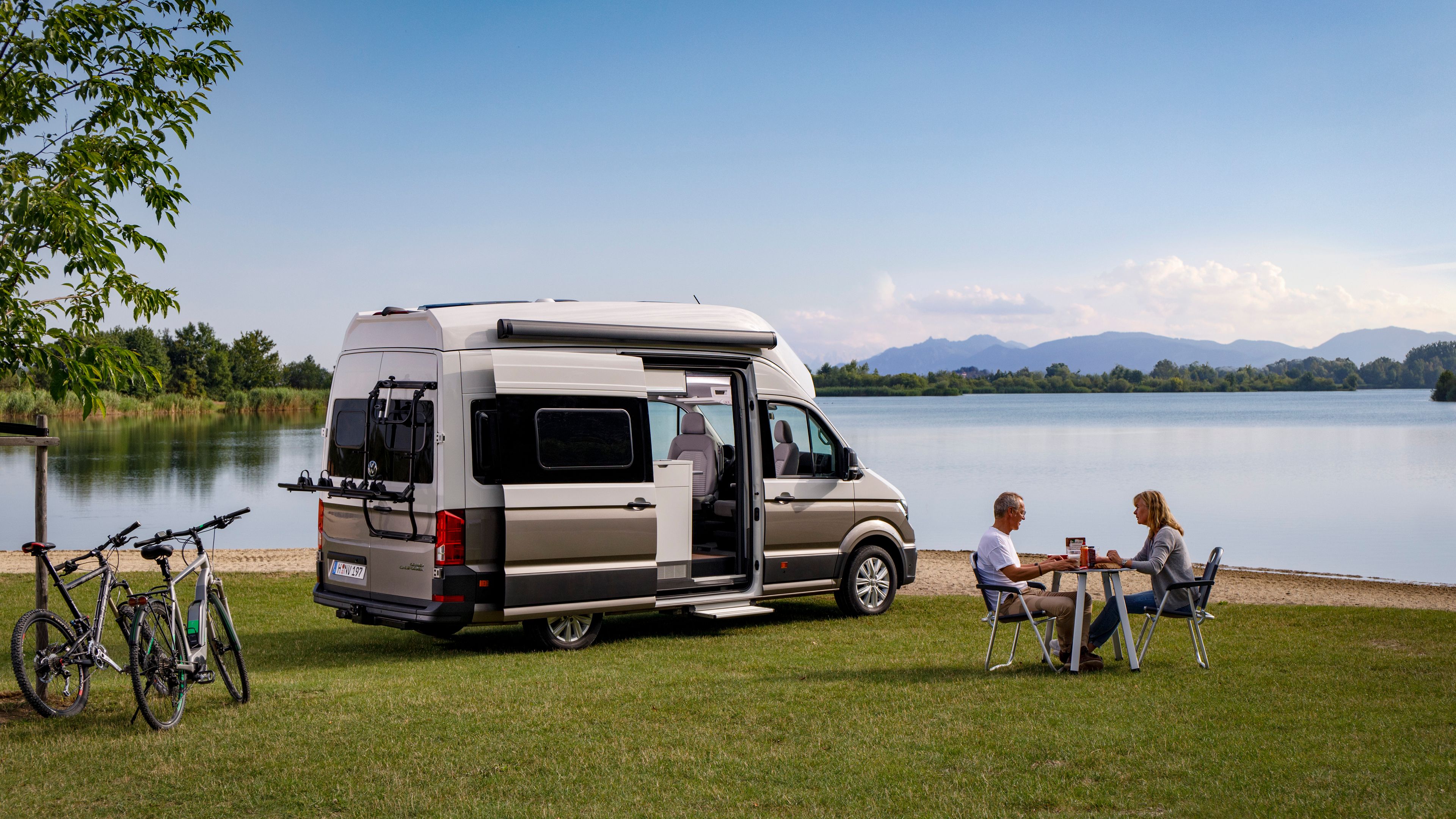 VW Grand California la mare