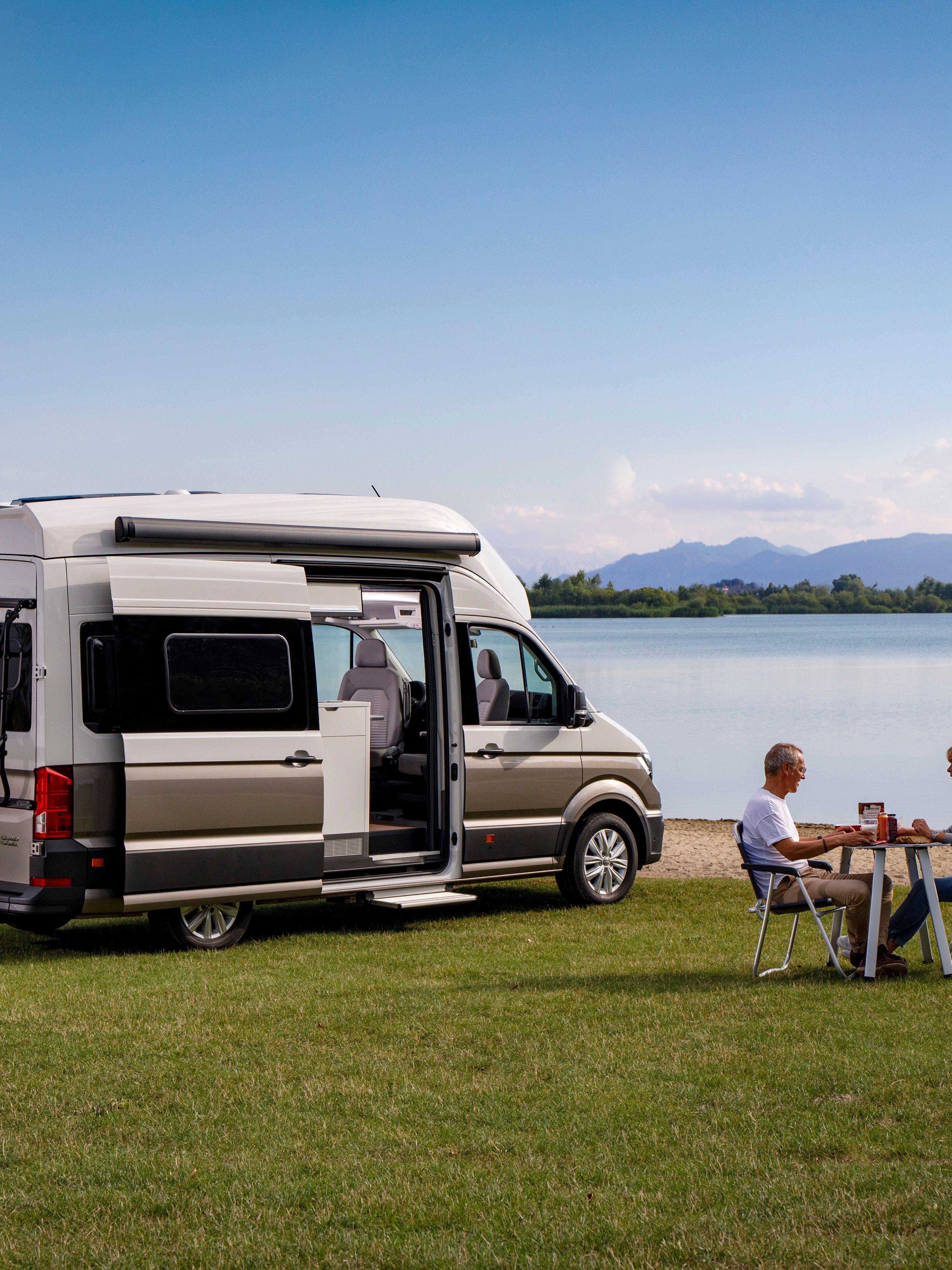VW Grand California la mare
